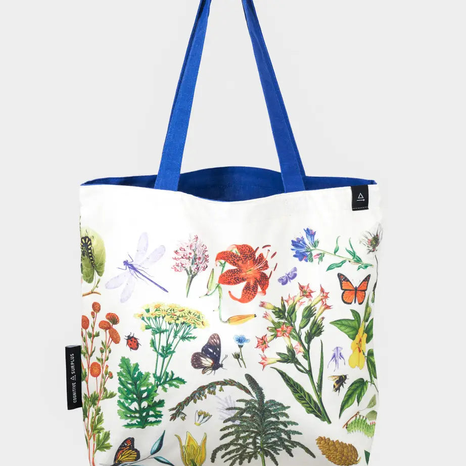 Pollinators Canvas Shoulder Tote