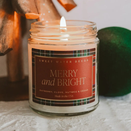 Candle, Merry and Bright 9 oz Soy