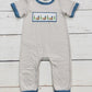 Baby Boy Duck Applique Onesie