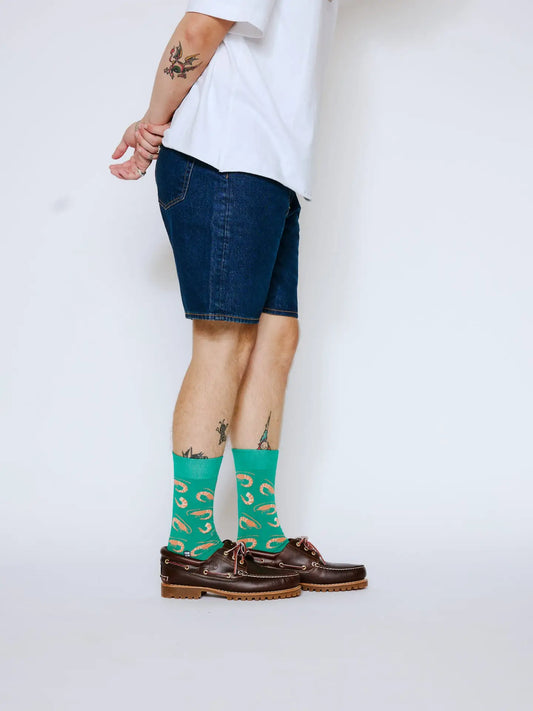 Socks, Shrimp One Size Fits All