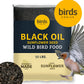 Black Oil Sunflower Wild Bird Food, 15 lbs