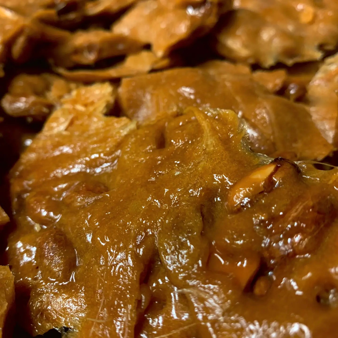 Homemade Copper Kettle Peanut Brittle