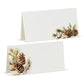 Pinecones & Branches Fold Placecard