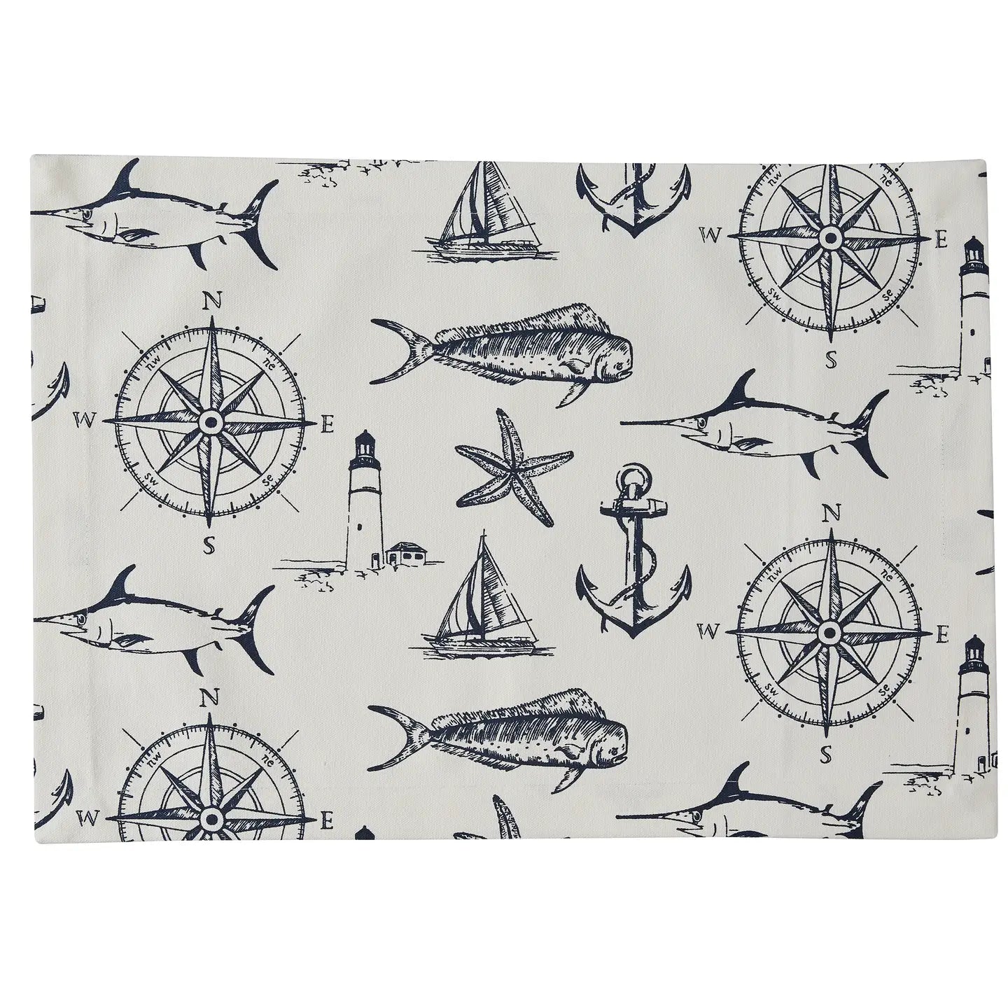 Captain's Quarters Placemat - Natural