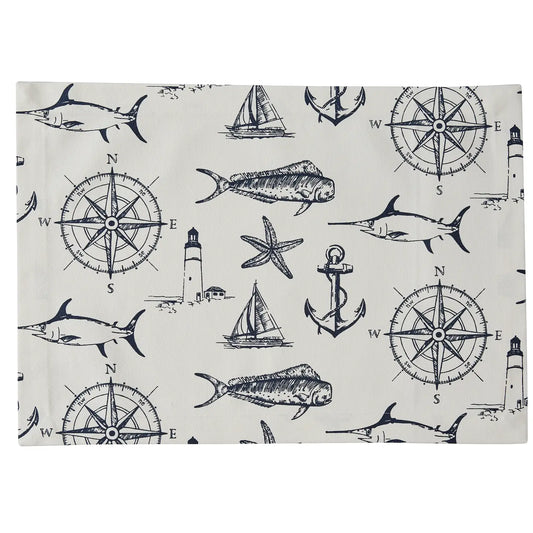 Captain's Quarters Placemat - Natural