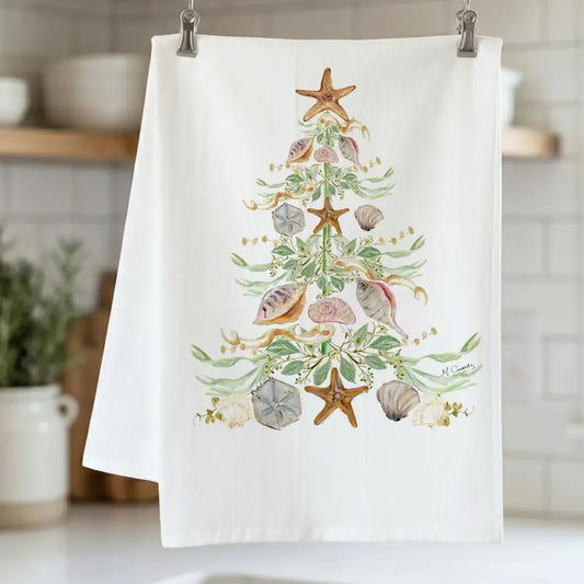 Shell Tree Kitchen Towel