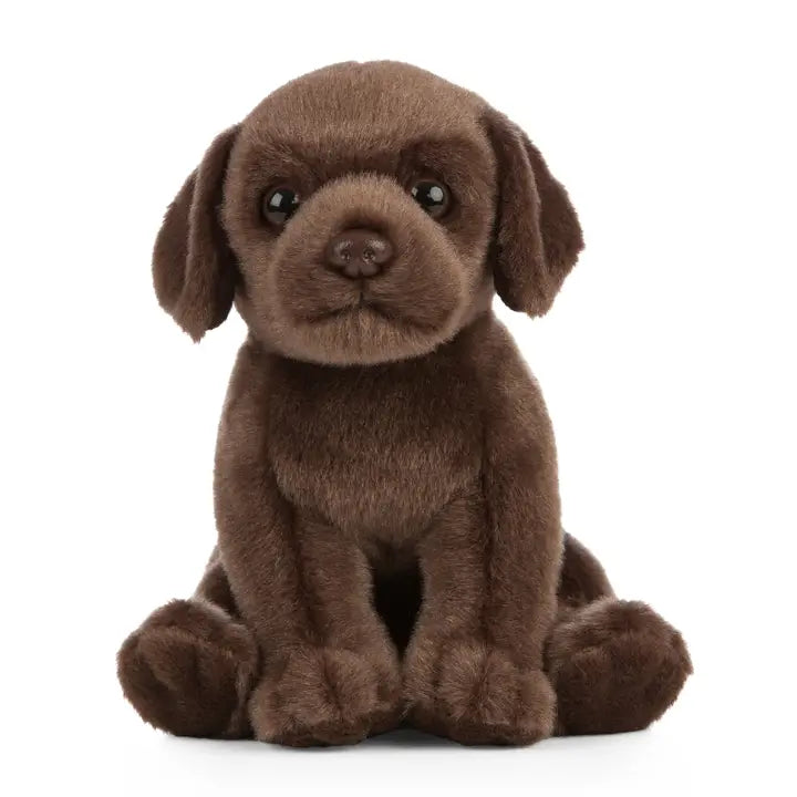 Chocolate Labrador Puppy Plush