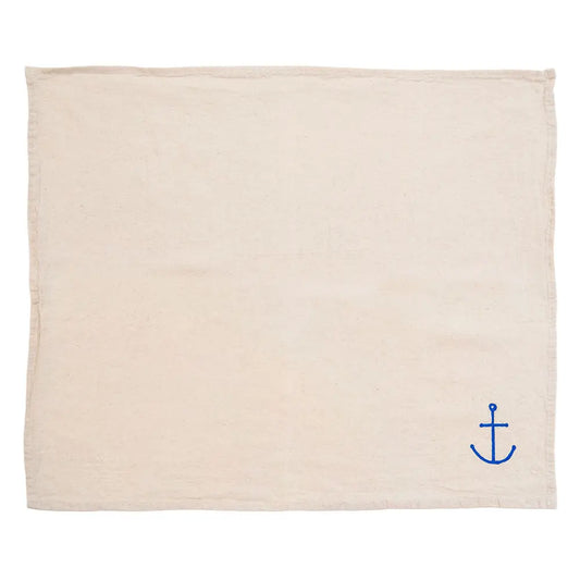 Tiny Anchor Cloth Napkins - Set of 4