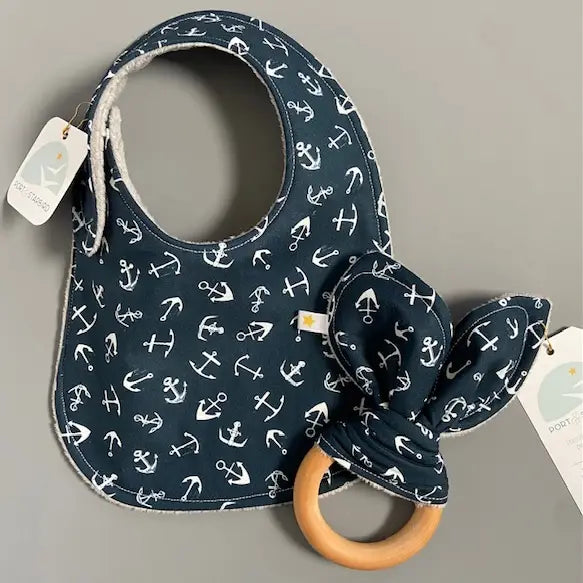 Anchors Aweigh Bib