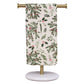Holiday Foliage Hand Towel Cream/Green 20x28