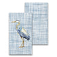 Blue Heron Guest Towel