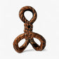 Nautical Rope Wall Hooks, Cast Iron Set of 2