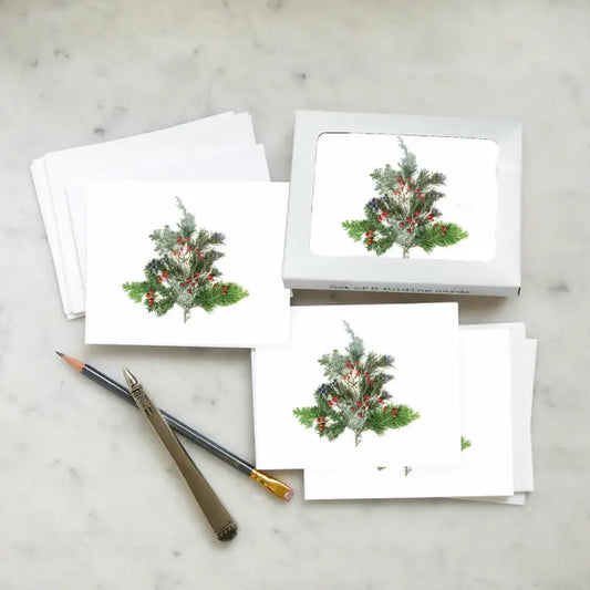 Card Set - Little Christmas Tree