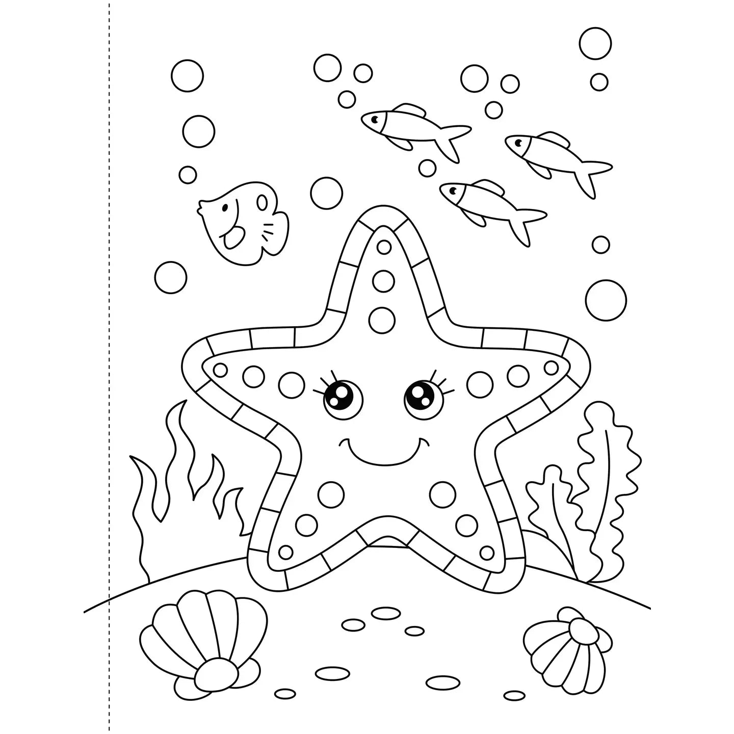Under the Sea coloring book