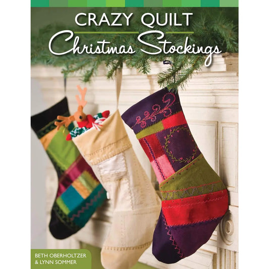 Crazy Quilt Christmas Stockings