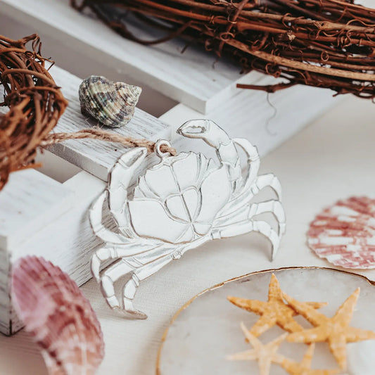 Nautical Ornament-CRAB / pewter