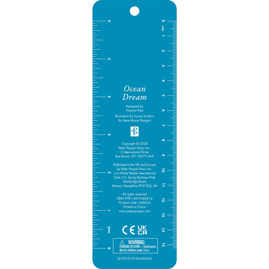 Beaded Ocean Dream bookmark