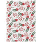 Winterberry Bakers Floursack Christmas Distowels, Set of 3
