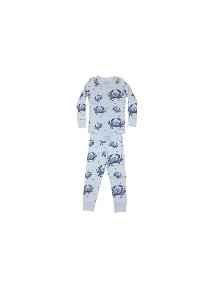 Blue Crab Pajamas 2T