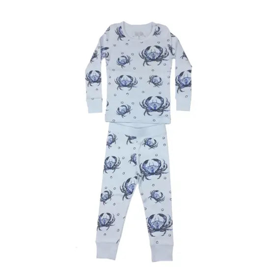 Blue Crab Pajamas 4T