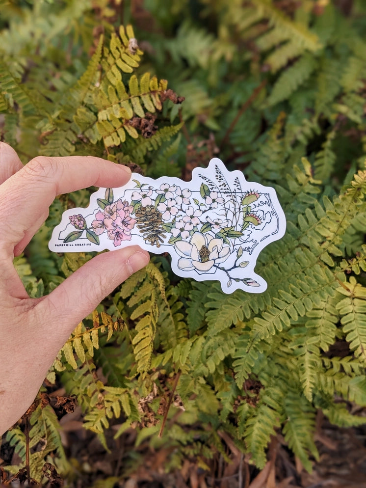 NC Native Plants-small sticker