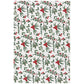 Winterberry Bakers Floursack Christmas Distowels, Set of 3