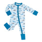 Bamboo Baby zipper pajama-Sharks
