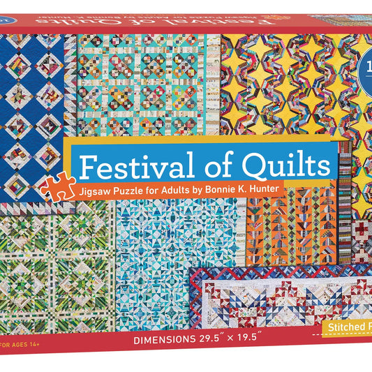 Festival of Quilts Jigsaw Puzzle by Bonnie K. Hunter
