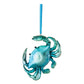 Christmas Iridescent Blue Crab Ornament