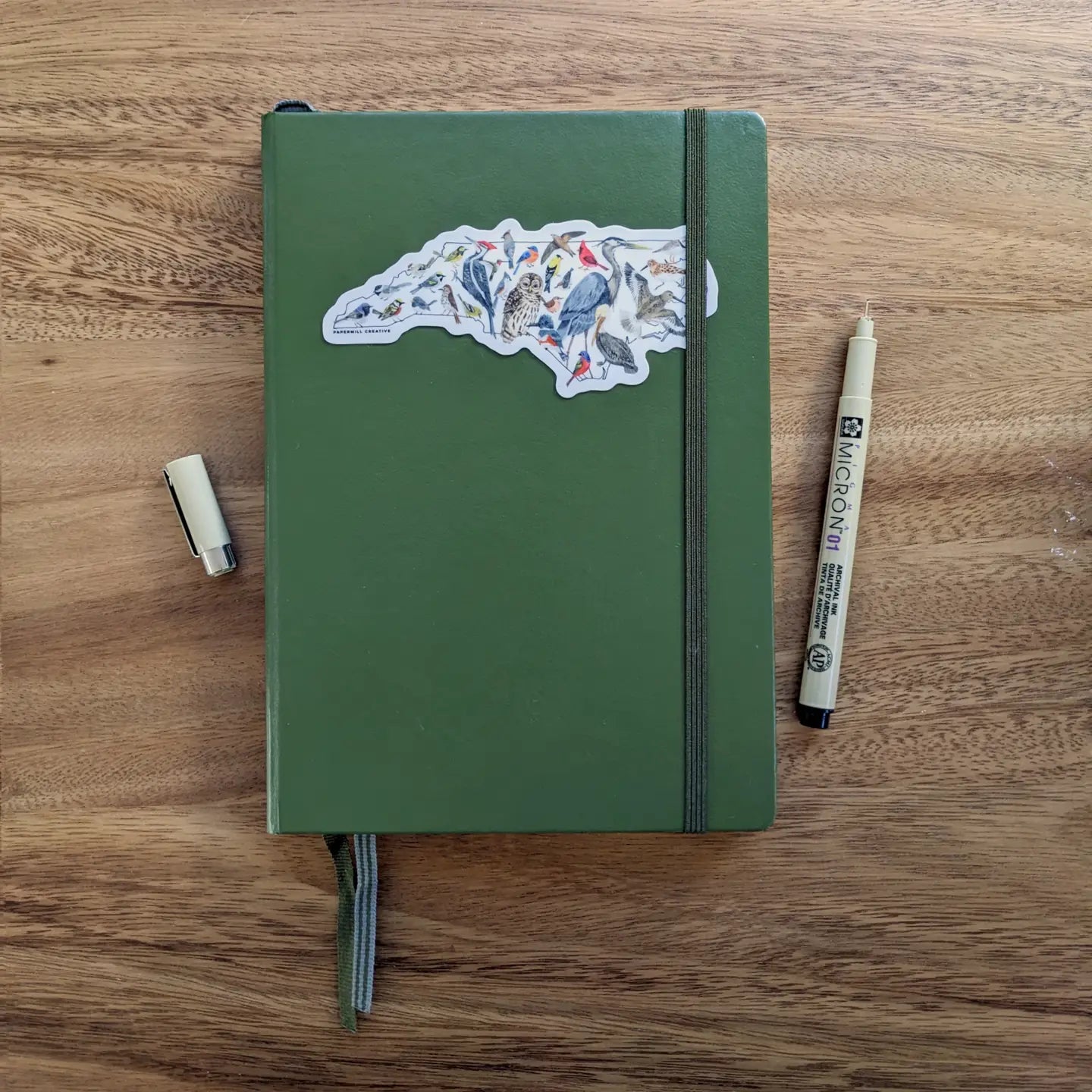 NC Birds Vinyl Sticker - Small