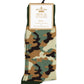 Men's Camo Socks, Taupe/Green/Tan