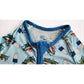 Blue Crab & Buoy Bamboo Zippy
