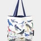 Feathered Friends: Ornithology Canvas Shoulder Tote