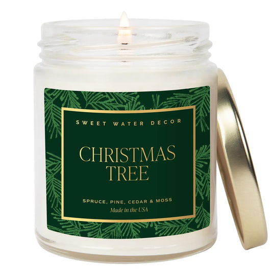 Candle, Christmas Tree 9 ox Soy