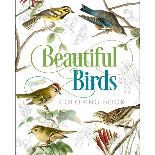 Beautiful Birds Coloring Book
