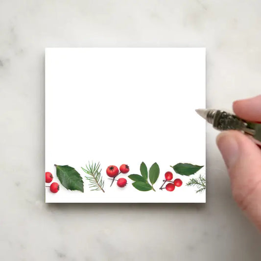 Sticky Notes - Evergreens & Berries