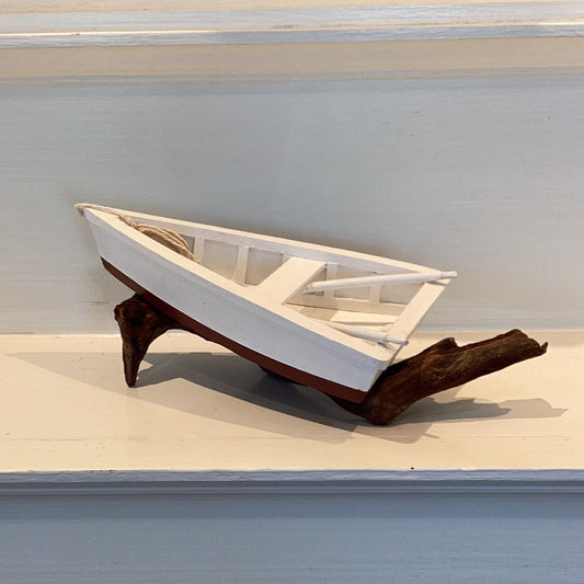 JB 8 1/4"-9" Small Skiff with Oars by Brooks Woodworks