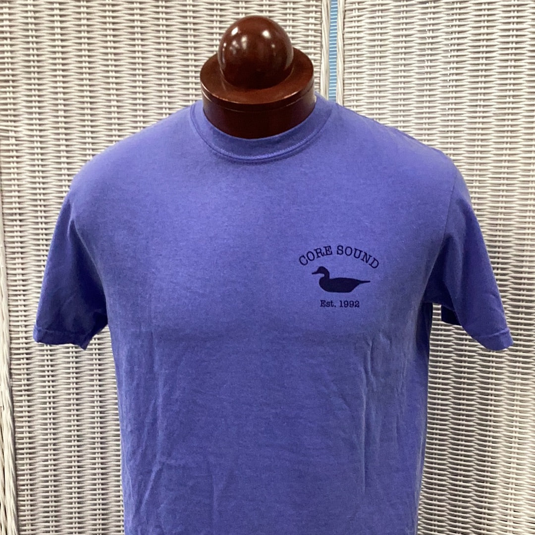 Mommicked Tee SS, Flo Blue