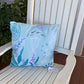 Seahorses and Aqua Marine, Pillow