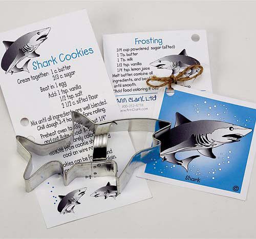 Shark Cookie Cutter with Recipe