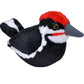 Pileated Woodpecker Stuffed Animal with Sound - 5"
