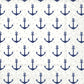 Paper Cocktail Napkins - Anchor Dots Blue/Grey