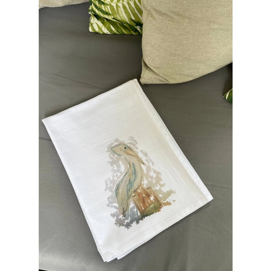 Pelican Tea Towel, Half-Pint Designs