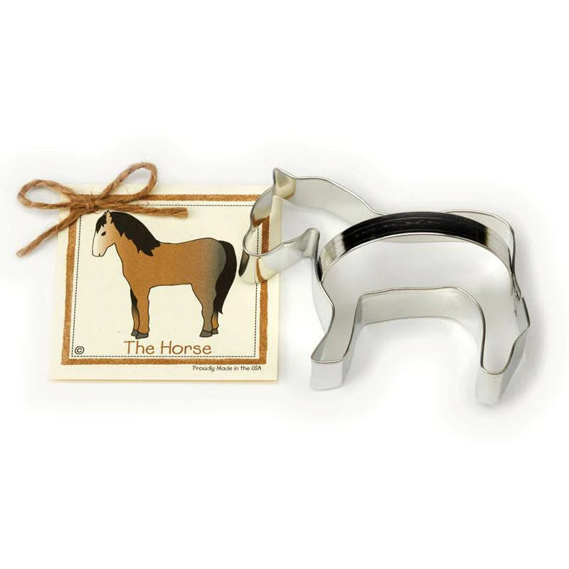 Horse Cookie Cutter with Recipe Card