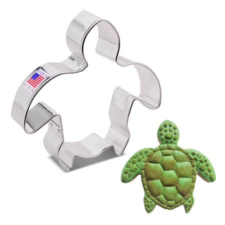 Turtle Cookie Cutter with Recipe