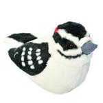 Downy Woodpecker Stuffed Animal - 5"