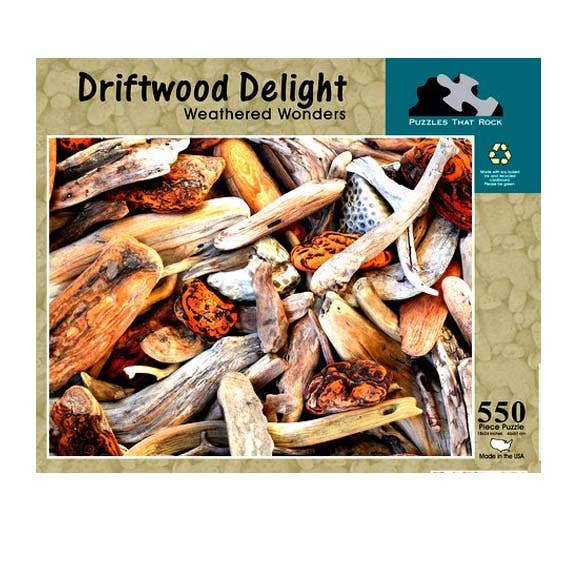 Driftwood Delight Jigsaw Puzzle 550 Piece