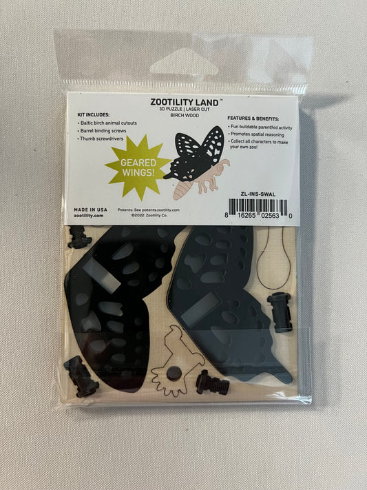 Monarch Butterfly 3D Puzzle Fidget Toy Building Set