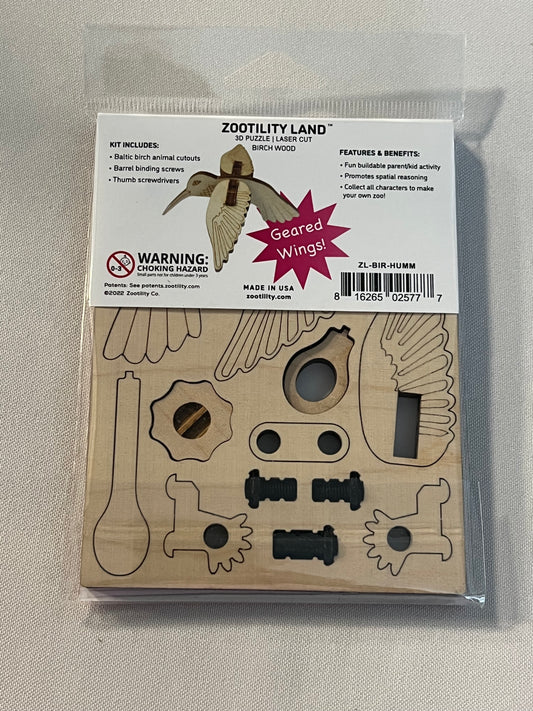 Hummingbird 3D Puzzle Fidget Toy Building Set