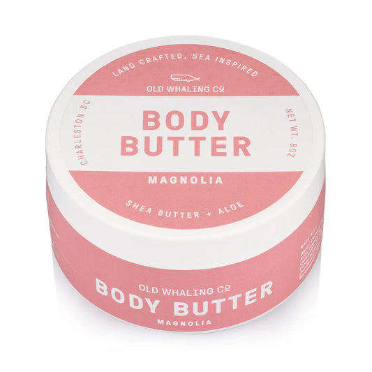 Magnolia Body Butter 8oz, by Old Whaling Company